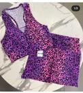 Conjunto Top e shorts com regulagem