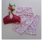 Conjunto Top + Legging Tecido Poliamida Light tam P