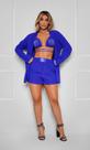 Conjunto top + short + kimono new trend maria gueixa