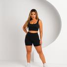 Conjunto Top/Short Run Zero Transparência (Bojo Removível) Conjunto Top/Short Run Zero Transparência (Bojo Removível)