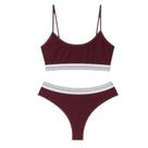 Conjunto Top Sutia Com Calcinha Microfibra Feminino Lengerie