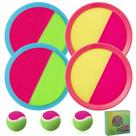 Conjunto Toss and Catch Ball Bufeeaye Beach Games para crianças de 4 a 8 anos
