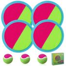 Conjunto Toss and Catch Ball Bufeeaye Outdoor Games para crianças de 4 a 8 anos