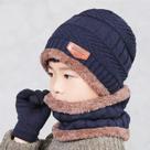 Conjunto Touca Infantil Pelúcida + Protetor Cachecol Balaclava Super quentinhos