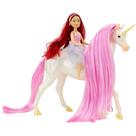 Conjunto Toy Breyer Horses Freedom Series Unicorn and Rider