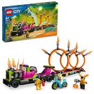 Conjunto Toy LEGO City Stuntz Stunt Truck & Ring of Fire 60357