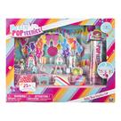 Conjunto Toy Party Popteenies Party Time Surprise com bonecas e acessórios Conjunto Toy Party Popteenies Party Time Surprise com bonecas e acessórios