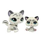 Conjunto Toy Pet Shop com gato flocado Collie Great Dane Cocker Spaniel Dachshund Conjunto Toy Pet Shop com gato flocado Collie Great Dane Cocker Spaniel Dachshund