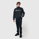 Conjunto tracksuit champion active contrast line script logo ink