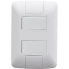 Conjunto Tramontina Aria 2 Interruptores Simples 6A 250V - 57241/040 - 615447