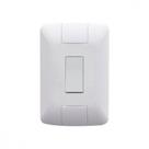 Conjunto Tramontina Aria 4X2 Branco Com Placa (1 Campainha) 57241/007