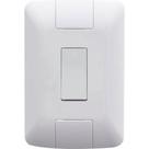 Conjunto Tramontina Aria 4X2 Branco Com Placa (1 Paralelo) 57241/002