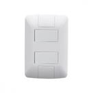 Conjunto Tramontina Aria 4X2 Branco Com Placa (2 Simples) 57241/040