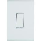 Conjunto Tramontina Liz 4X2 Branco Com Placa (1 Bipolar)