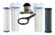 Conjunto Tratamento Coliformes Impurezas Ferrugem 1200 L/h