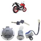 Conjunto Trava CB 250F Twister CBS 2019 2020 2021 2022 Acompanha Chaves