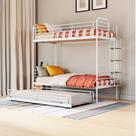Conjunto Treliche Infantil /juvenil Teko Casatema Branco Fosco /Álamo Conjunto Treliche Infantil /juvenil Teko Casatema Branco Fosco /Álamo