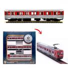 Conjunto Trem Metropolitano Cptm Vermelho - Frateschi 6318 Conjunto Trem Metropolitano Cptm Vermelho - Frateschi 6318