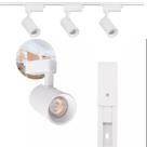 Conjunto Trilho 1 Metro + 3 Spots Led 3000k Bivolt