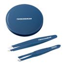 Conjunto Tweezerman Brow & Lash com espelho compacto e pinça