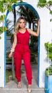 Conjunto twill spande pink