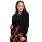 Conjunto twin set Ribana Canelada de viscose Cereja Rosa Ref. 73323
