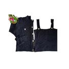 Conjunto Twin set trico chique social advogada blogueira kimono e regata casaco