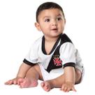 Conjunto Unifome para Bebê do Vasco da Gama Branco - 031S