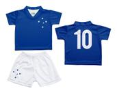 Conjunto Uniforme Infantil Cruzeiro Dry Oficial - Torcida Baby Conjunto Uniforme Infantil Cruzeiro Dry Oficial - Torcida Baby