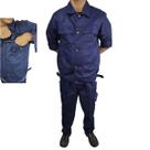 Conjunto Uniforme Profissional EPI Segurança Obra Trabalho Construçao Civil Operario Eletricista Mecanico