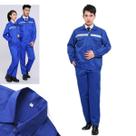 Conjunto Uniforme Profissional EPI Segurança Trabalho Faixa Refletiva Construçao Civil Eletricista Obra Mecanico Operario Roupa Prestador Serviço