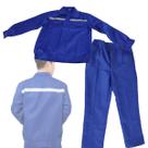 Conjunto Uniforme Profissional Faixa Refletiva EPI Construçao Civil Trabalho Obra Eletricista Mecanico Operario Carpinteiro Transito