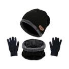 Conjunto Unissex De Gorro, Cachecol, Luvas E Protetor De Orelha Para Inverno Quente E Grosso, Estilo