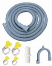 Conjunto universal de 7 peças de mangueira de drenagem para máquina de lavar roupa Elyfree de 12 pés