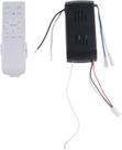 Conjunto universal de controle remoto e controle de ventilador DC em preto/branco