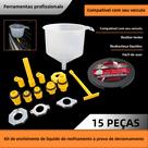 Conjunto Universal De Funis Plásticos Para Enchimento 15 Peças Para Manutenção De Veículos, Filtro