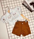 Conjunto Ursinho Caramelo