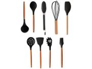 Conjunto Utensílios Lyor Charmy Silicone 9 Peças