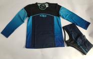 Conjunto UV Infantil Faded Greenish, Cor: Marinho Ref: CON42050029
