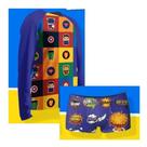 Conjunto UV50 Infantil Proteção Solar Bebê Moda Praia Menino