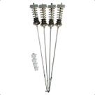 Conjunto Vara Suspensão Lavadora Brastemp Consul W10764578