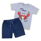 Conjunto Verão Infantil Beach Tennis Mescla para Menino Conjunto Verão Infantil Beach Tennis Mescla para Menino