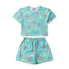 Conjunto Verão Infantil Feminino Cotton