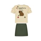 Conjunto verão infantil menina Alakazoo Ref 19539