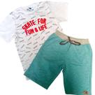 Conjunto Verão Masculino Infantil Premuim