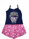 Conjunto Verão Menina Flowers Rovitex