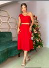 Conjunto vermelho