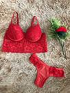 Conjunto vermelho