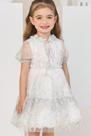 Conjunto Vestido com Tule Estampado Festa Petit Cherie