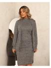 Conjunto vestido e casaco xadrez inverno quentinho Conjunto vestido e casaco xadrez inverno quentinho